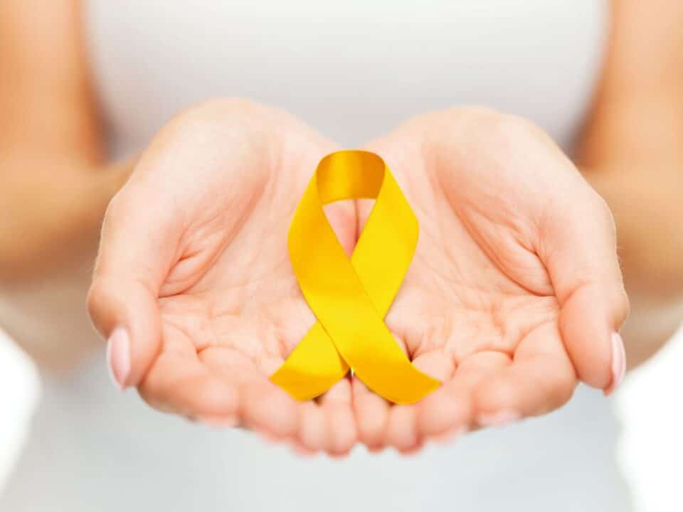 Yellow ribbon to support Suicide Prevention Awareness Month